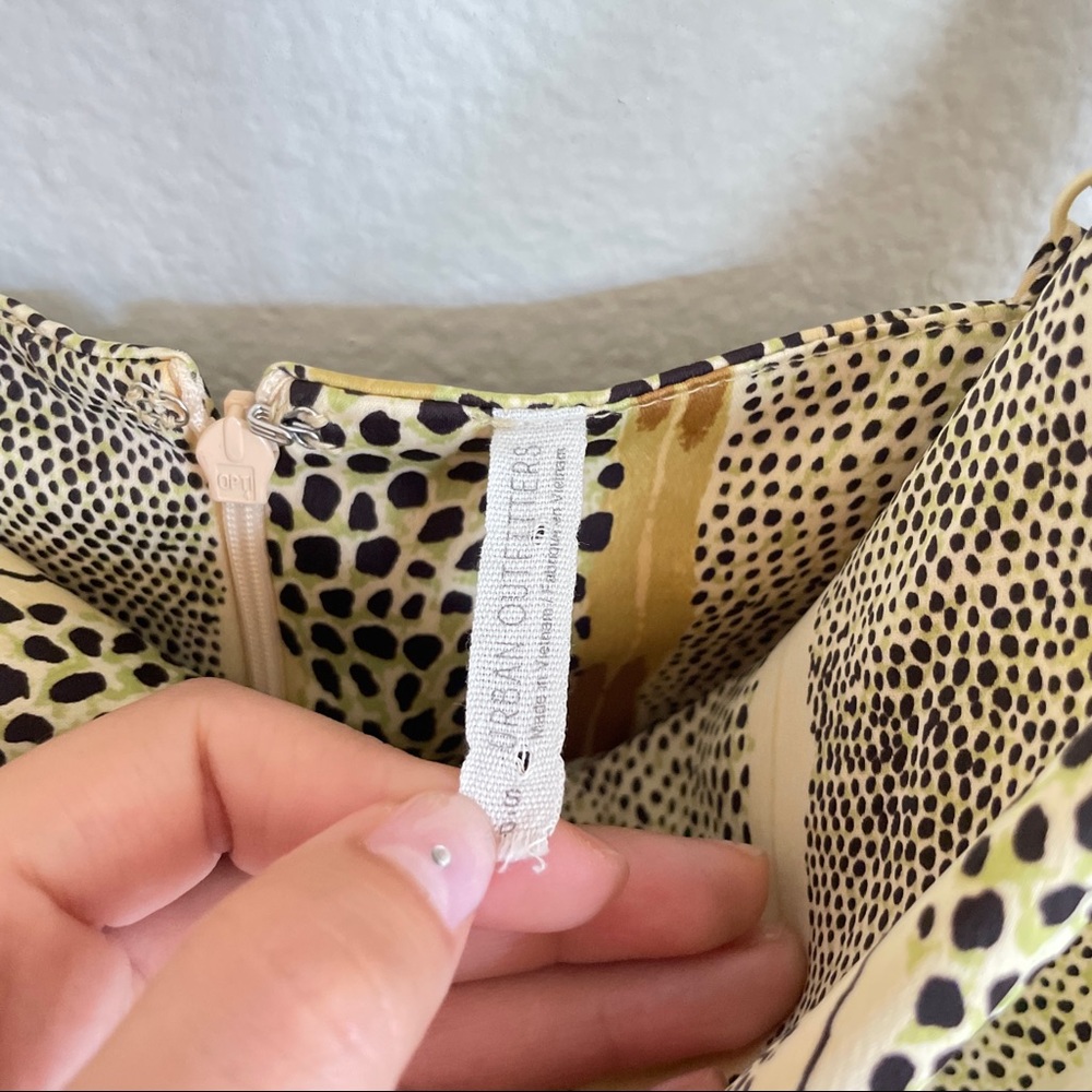 Urban Outfitters Gold and Black Mini Dress - Picture 5 of 7